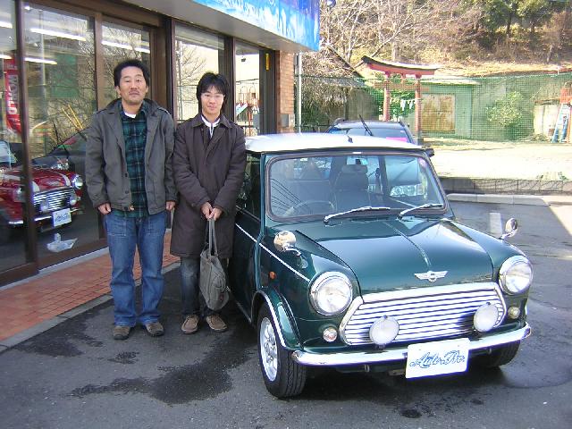 ローバーミニ　クーパー　ご納車　F様の画像